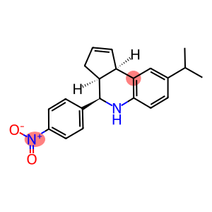 4-{4-nitrophenyl}-8-isopropyl-3a,4,5,9b-tetrahydro-3H-cyclopenta[c]quinoline