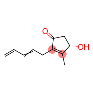 2-Cyclopenten-1-one, 4-hydroxy-3-methyl-2-(2Z)-2,4-pentadien-1-yl-, (4S)-