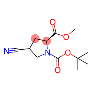 顺式-N-boc-4-氰基-L-脯氨酸甲酯