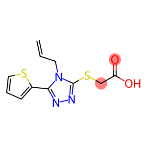 {[4-allyl-5-(2-thienyl)-4H-1,2,4-triazol-3-yl]sulfanyl}acetic acid