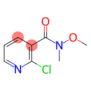 2-Chloro-N-methoxy-N-methylpyridine-3-carboxamide