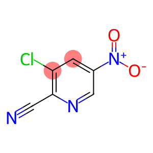 2-PYRIDINECARBONITRILE, 3-CHLORO-5-NITRO-
