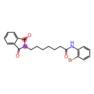 N-(2-bromophenyl)-7-(1,3-dioxo-1,3-dihydro-2H-isoindol-2-yl)heptanamide