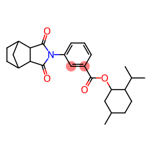 5-methyl-2-(propan-2-yl)cyclohexyl 3-(1,3-dioxooctahydro-2H-4,7-methanoisoindol-2-yl)benzoate