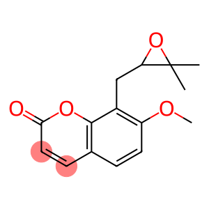 8-[(3,3-Dimethyloxiranyl)methyl]-7-methoxy-2H-1-benzopyran-2-one