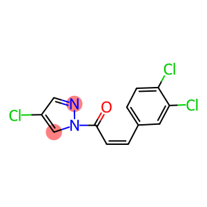 4-chloro-1-[3-(3,4-dichlorophenyl)acryloyl]-1H-pyrazole