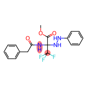 methyl 3,3,3-trifluoro-2-[(phenylacetyl)amino]-2-(2-phenylhydrazino)propanoate