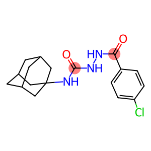 N-(1-adamantyl)-2-(4-chlorobenzoyl)hydrazinecarboxamide