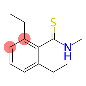 Benzenecarbothioamide, 2,6-diethyl-N-methyl-