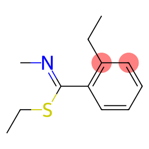 Benzenecarboximidothioic acid, 2-ethyl-N-methyl-, ethyl ester, [C(E)]- (9CI)