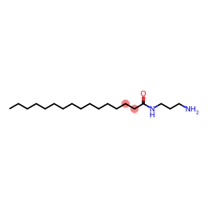 Hexadecanoic acid, 1,3-propylenediamine monoamide