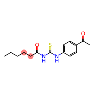 N-(4-acetylphenyl)-N'-hexanoylthiourea