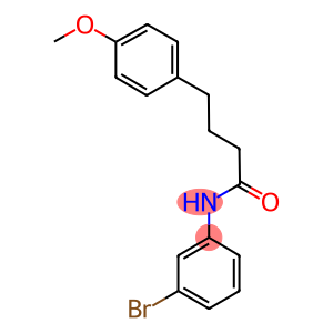 N-(3-bromophenyl)-4-[4-(methyloxy)phenyl]butanamide