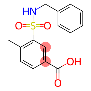 3-(benzylsulfamoyl)-4-methylbenzoic acid