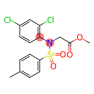 methyl {2,4-dichloro[(4-methylphenyl)sulfonyl]anilino}acetate