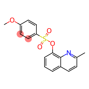 2-methylquinolin-8-yl 4-methoxybenzenesulfonate