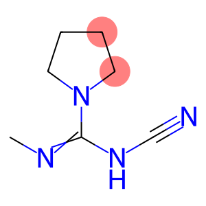 1-Pyrrolidinecarboximidamide,N-cyano-N-methyl-(9CI)