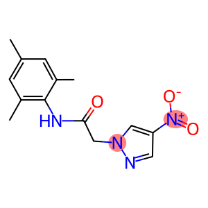 2-{4-nitro-1H-pyrazol-1-yl}-N-mesitylacetamide