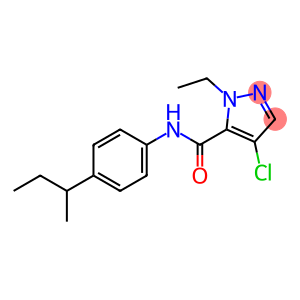 N-(4-sec-butylphenyl)-4-chloro-1-ethyl-1H-pyrazole-5-carboxamide