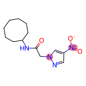 N-cyclooctyl-2-{4-nitro-1H-pyrazol-1-yl}acetamide