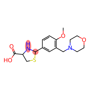 2-[4-Methoxy-3-(morpholin-4-ylmethyl)phenyl]-1,3-thiazolidine-4-carboxylic acid