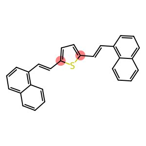 2,5-bis[2-(1-naphthyl)vinyl]thiophene