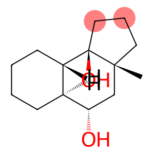 9bH-Benz[e]indene-5,9b-diol, dodecahydro-3a-methyl-, (3aR,5S,5aS,9aS,9bR)-rel- (9CI)