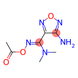 N'-(acetyloxy)-4-amino-N,N-dimethyl-1,2,5-oxadiazole-3-carboximidamide