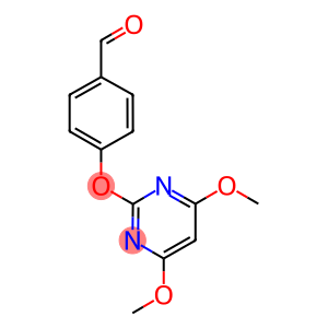 4-[(4,6-DIMETHOXY-2-PYRIMIDINYL)OXY]BENZALDEHYDE