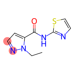 1H-Pyrazole-5-carboxamide,1-ethyl-N-2-thiazolyl-(9CI)