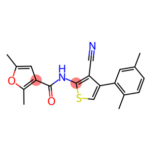 N-[3-cyano-4-(2,5-dimethylphenyl)-2-thienyl]-2,5-dimethyl-3-furamide