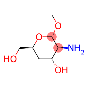 alpha-D-arabino-Hexopyranoside, methyl 2-amino-2,4-dideoxy- (9CI)