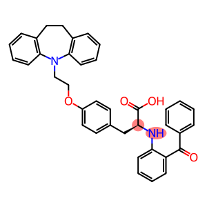 N-(2-Benzoylphenyl)-O-[2-(10,11-dihydro-5H-dibenz[b,f]azepin-5-yl)ethyl]-L-tyrosine