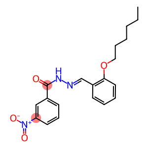 N'-[2-(hexyloxy)benzylidene]-3-nitrobenzohydrazide