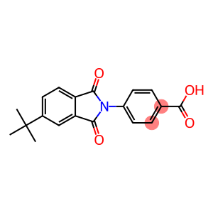 4-(5-tert-butyl-1,3-dioxo-1,3-dihydro-2H-isoindol-2-yl)benzoic acid