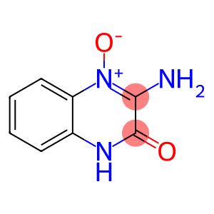 2(1H)-Quinoxalinone, 3-amino-, 4-oxide