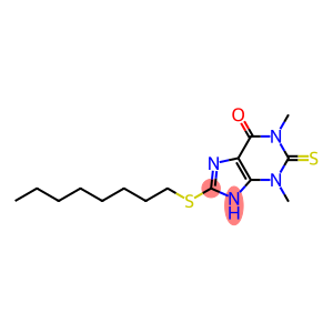 8-(Octylthio)-2-thiotheophylline