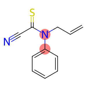 Formanilide,  N-allyl-1-cyanothio-  (7CI,8CI)