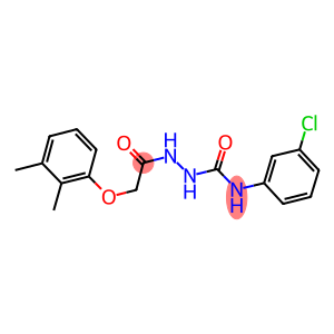 N-(3-chlorophenyl)-2-[(2,3-dimethylphenoxy)acetyl]hydrazinecarboxamide