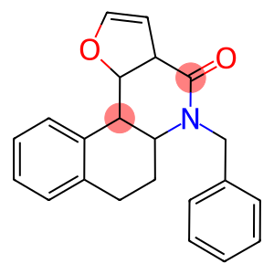 5-benzyl-5,5a,6,7,11b,11c-hexahydrobenzo[f]furo[3,2-c]quinolin-4(3aH)-one