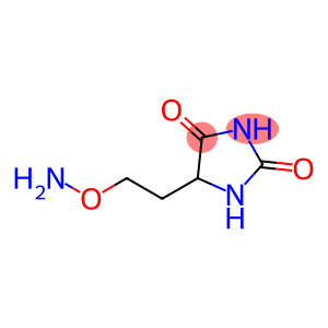 2,4-Imidazolidinedione, 5-[2-(aminooxy)ethyl]-