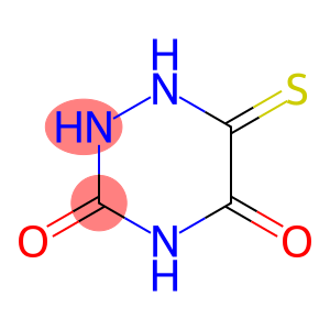 1,2,4-Triazine-3,5(2H,4H)-dione, dihydro-6-thioxo-