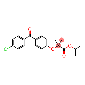 isopropyl2-(4-(4-chlorobenzoyl)phenoxy)-2-methylpropionate