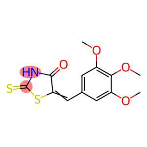 4-Thiazolidinone, 2-thioxo-5-[(3,4,5-trimethoxyphenyl)methylene]-