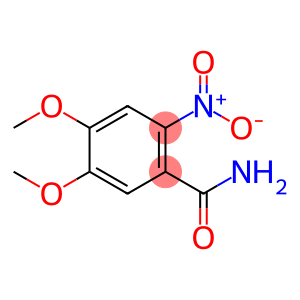4,5-二甲氧基-2-硝基苯甲酰胺