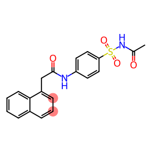 N-[4-(acetylsulfamoyl)phenyl]-2-(naphthalen-1-yl)acetamide