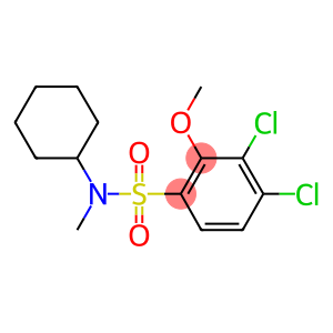 3,4-dichloro-N-cyclohexyl-2-methoxy-N-methylbenzenesulfonamide