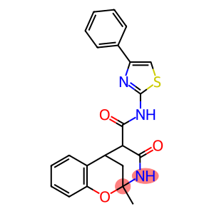 2-methyl-4-oxo-N-(4-phenylthiazol-2-yl)-3,4,5,6-tetrahydro-2H-2,6-methanobenzo[g][1,3]oxazocine-5-carboxamide