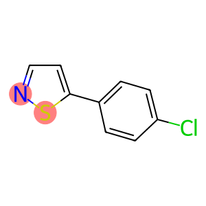 5-(4-CHLOROPHENYL) ISOTHIAZOLE