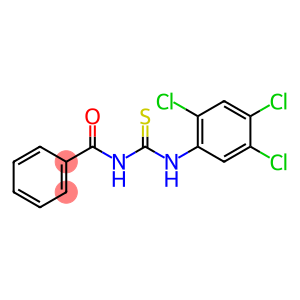 N-{[(2,4,5-trichlorophenyl)amino]carbonothioyl}benzamide